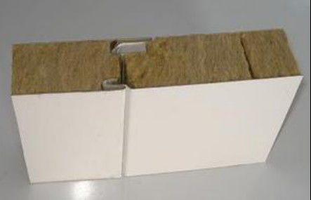 Línea de paneles de sandwich de lana de roca para laminar rollos