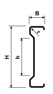 1.8 mm de espesor 22kw máquina de formación de postrol