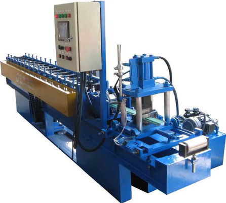 1Máquina de moldeado de rollo de puertas con persiana de 5 mm