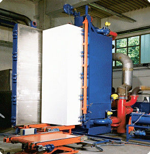 Máquina de moldeo de bloques de EPS vertical