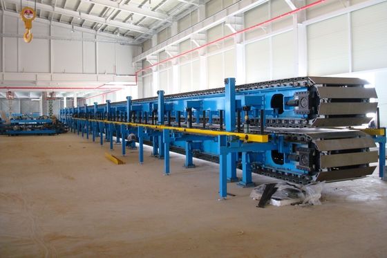 Línea de paneles sandwich de cinta transportadora de acero laminado PU