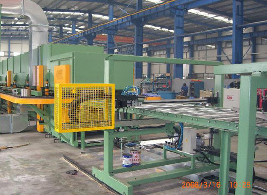 Línea de paneles sandwich de cinta transportadora de acero laminado PU