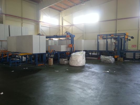 Máquina de corte continuo de paneles de EPS de 24 kW 0,4 M/min