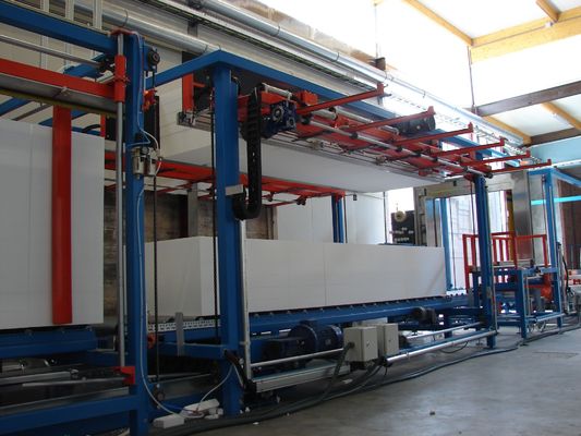 Máquina de corte continuo de paneles de EPS de 24 kW 0,4 M/min