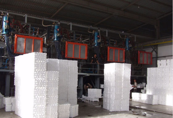 Máquina de moldeo de caja EPS de 14 kW con pantalla táctil