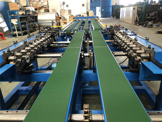 Máquina de formación de conductos rectangulares Hvac en forma de U