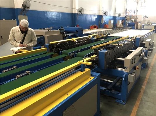 Máquina de formación de conductos rectangulares Hvac en forma de U