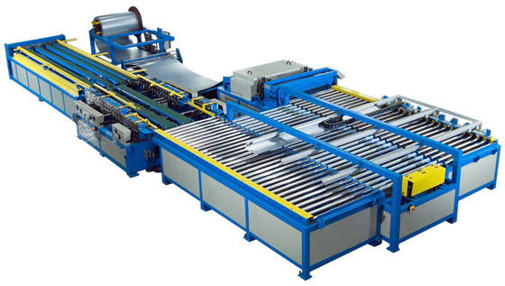 Máquina de formación de conductos rectangulares Hvac en forma de U