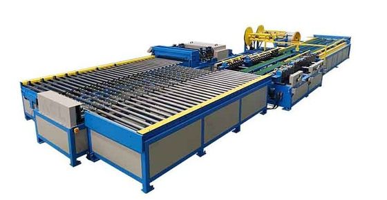 Máquina de moldeado de rollos de conductos de ventilación de acero TDF