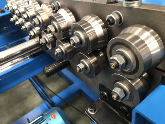 Máquina de moldeado de rollos de conductos de ventilación de acero TDF