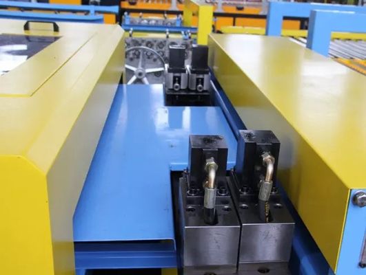 Máquina de moldeado de rollos de conductos de ventilación de acero TDF