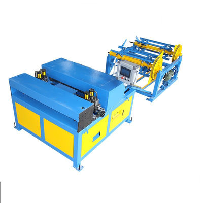Máquina de moldeado de rollos de conductos de ventilación de acero TDF
