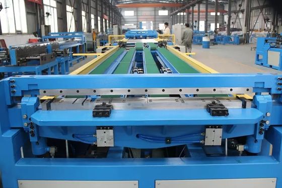 Máquina de moldeado de rollos de conductos de ventilación de acero TDF