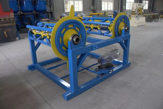 Máquina de moldeado de rollos de conductos de ventilación de acero TDF