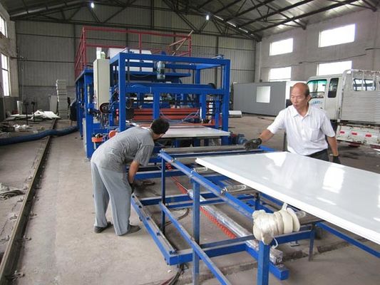 Máquina de paneles de pared de sala de operaciones EPS de 38 kW para salas limpias