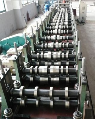 PLC 10m/min Maquina para formar paneles de pared de camiones con tranvía
