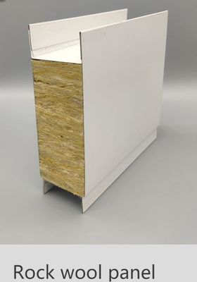 100 mm paneles sandwich resistentes al fuego Material de aislamiento de construcción del núcleo