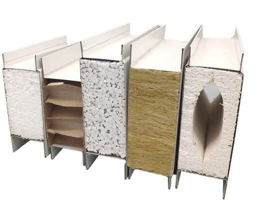 20 min/pcs paneles de casas prefabricadas material de aislamiento para edificios
