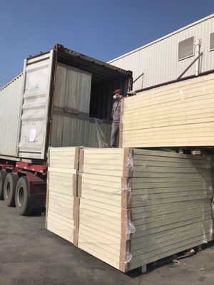B2 Inflabilidad Panel de aislamiento PIR Material aislante para edificios altos