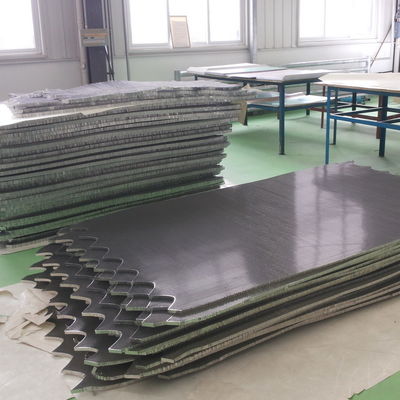 PLC 4000 g/min Máquina de paneles de aluminio de panal de abejas