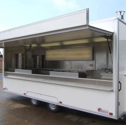 Cuarto de camión refrigerado aislado con panel de furgoneta de FRP