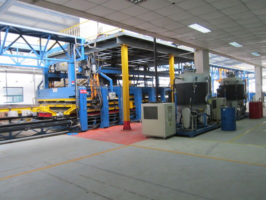 Máquina de fabricación de paneles de refrigeración de camiones de congelación